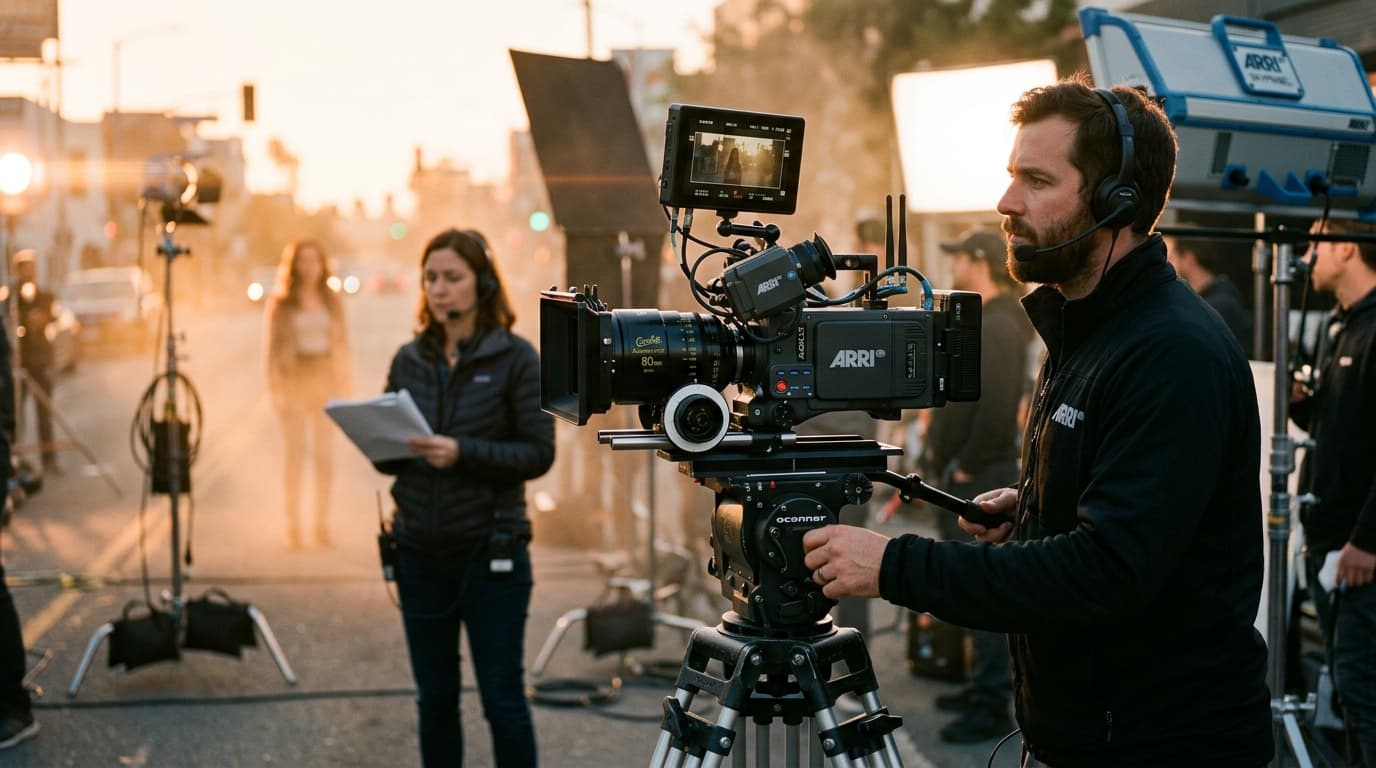 Cinematic Shooting Studio Set